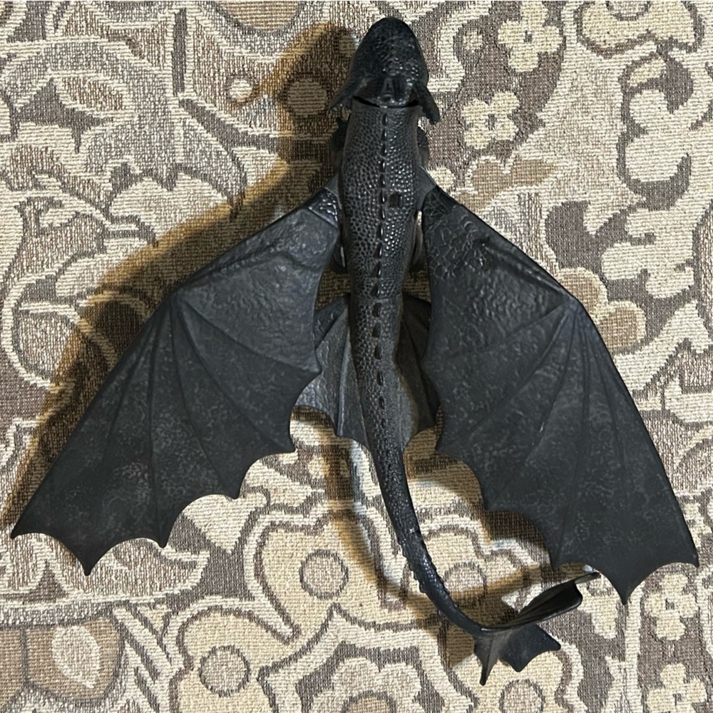 2013 Toothless How to Train Your Dragon Wild Night Fury Missile Fire Attack